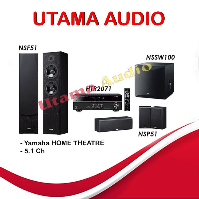 Jual Yamaha HTR2071 NSSW100 NSP51 NSF51 