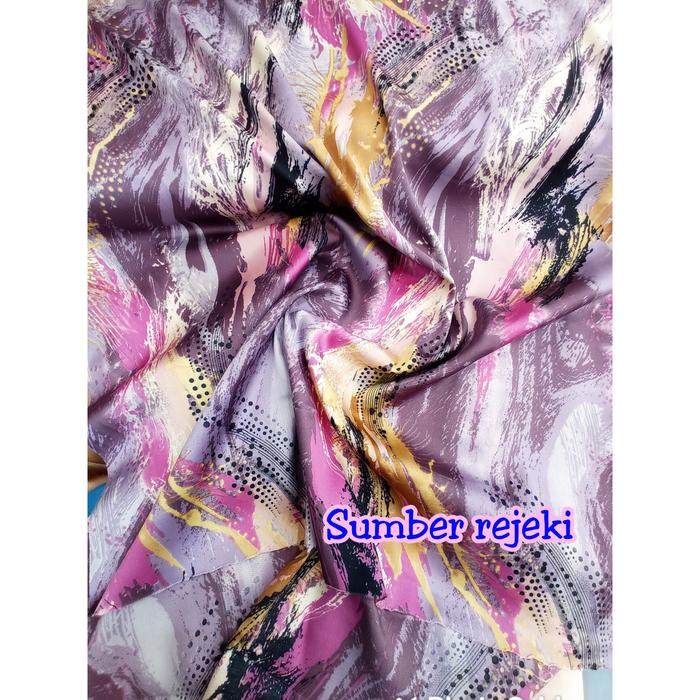 Gambar kain motif sutra silk_kain sutra asli - No 1 dari Dhavin Textile undefined Tokopedia