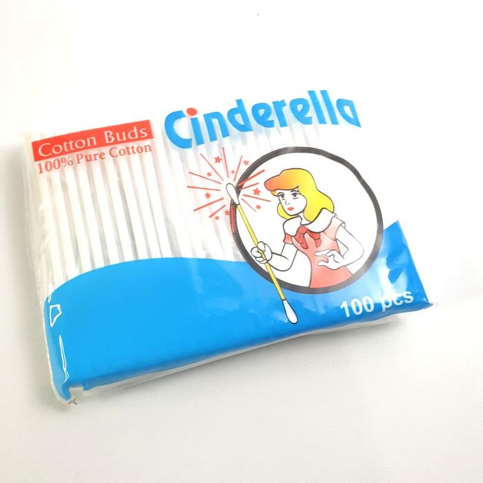 Gambar COTTON BUD CINDERELLA ISI 100 PCS dari Apotek Sobat Wibisana undefined Tokopedia