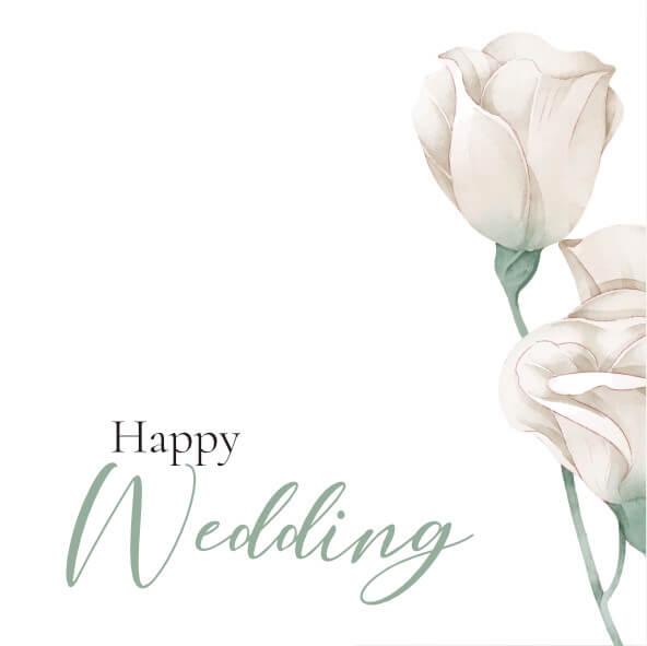 Gambar kartu ucapan pernikahan kartu ucapan nikah happy wedding greeting card - a, amplop coklat dari ermahfudid undefined Tokopedia