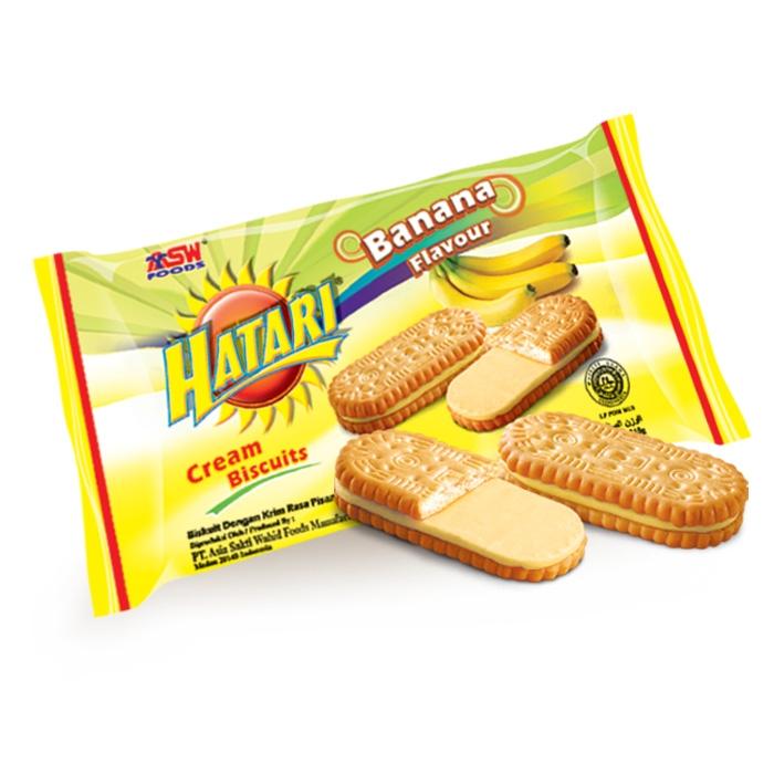 Gambar Hatari Biskuit Cream Biscuit 200gr - Banana dari Legenda Snack undefined Tokopedia