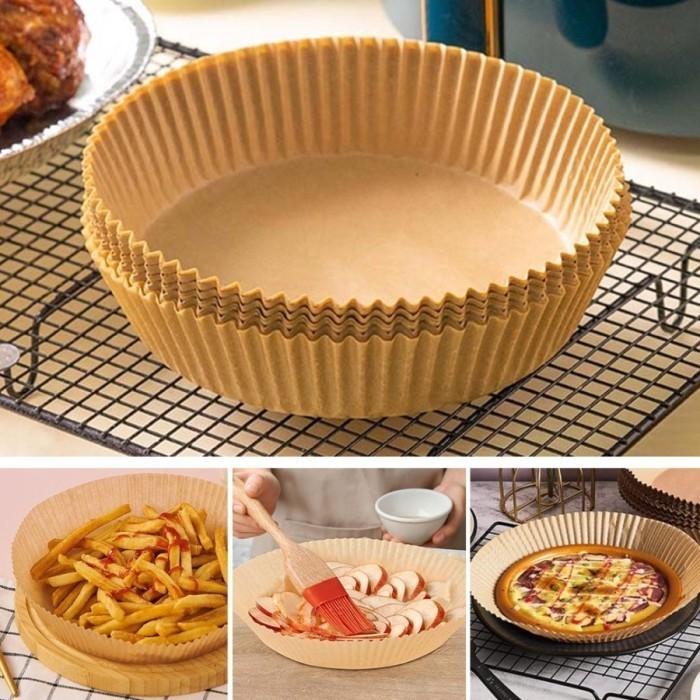 Gambar Kertas Non Stick Reusable Tahan Panas Untuk Oven Grill TH2810 - ISI 50PCS dari tokohomia2810 undefined Tokopedia