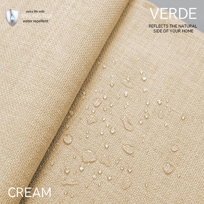 Gambar VERDE Kain Kursi Sofa Minimalist Water Repellent - Cream dari YUGOS KAIN INTERIOR JAKARTA undefined Tokopedia