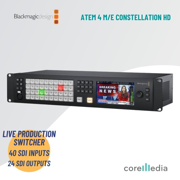 Promo Blackmagic Design ATEM 4 M/E Constellation HD Live Production ...