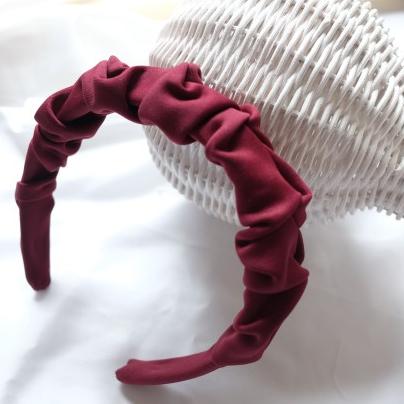 Gambar BANDO BANDANA PUFFY HEADBAND WANITA CEWEK KOREA AKSESORIS RAMBUT 2022 - PuffyKids Red dari Delyn Clothing undefined Tokopedia