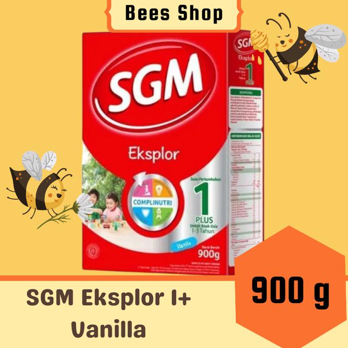 Gambar SGM Eksplor 1 plus Aktif 1+ Susu Pertumbuhan 1-5 Thn Vanilla 900gr dari Bees Shop Pekanbaru undefined Tokopedia