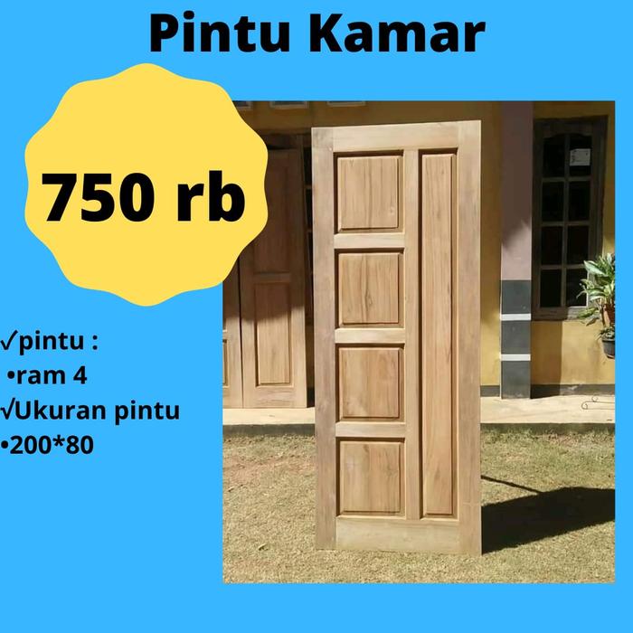 Gambar kusen dan pintu pak reply bekasi dari raya furniture &amp; decor undefined Tokopedia
