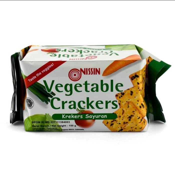 Gambar Nissin vegetable crackers 150g dari ADA_21OS undefined Tokopedia