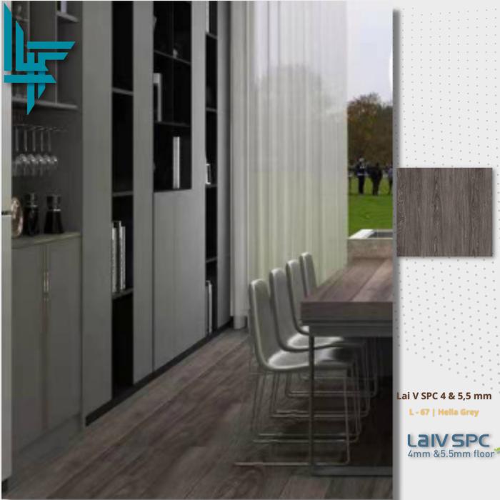 Gambar Lantai Vinyl SPC 5,5mm Laiv Include Foam IXPE - L - 067 dari Living Flooring undefined Tokopedia