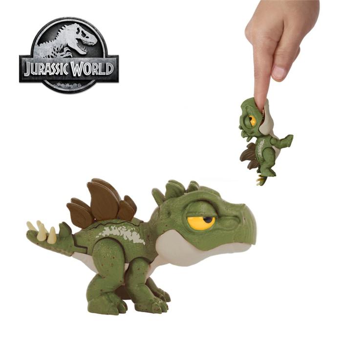 Gambar Mattel Jurassic World Snap Squad Attitudes Original - Action Figure - Stegosaurus dari wanpisroom21 undefined Tokopedia