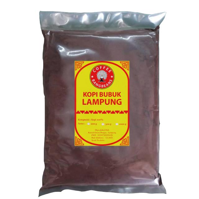 Gambar KOPI LAMPUNG ASLI / KOPI LAMPUNNG ORIGINAL / KOPI BUBUK LAMPUNG dari KOPIBANG undefined Tokopedia