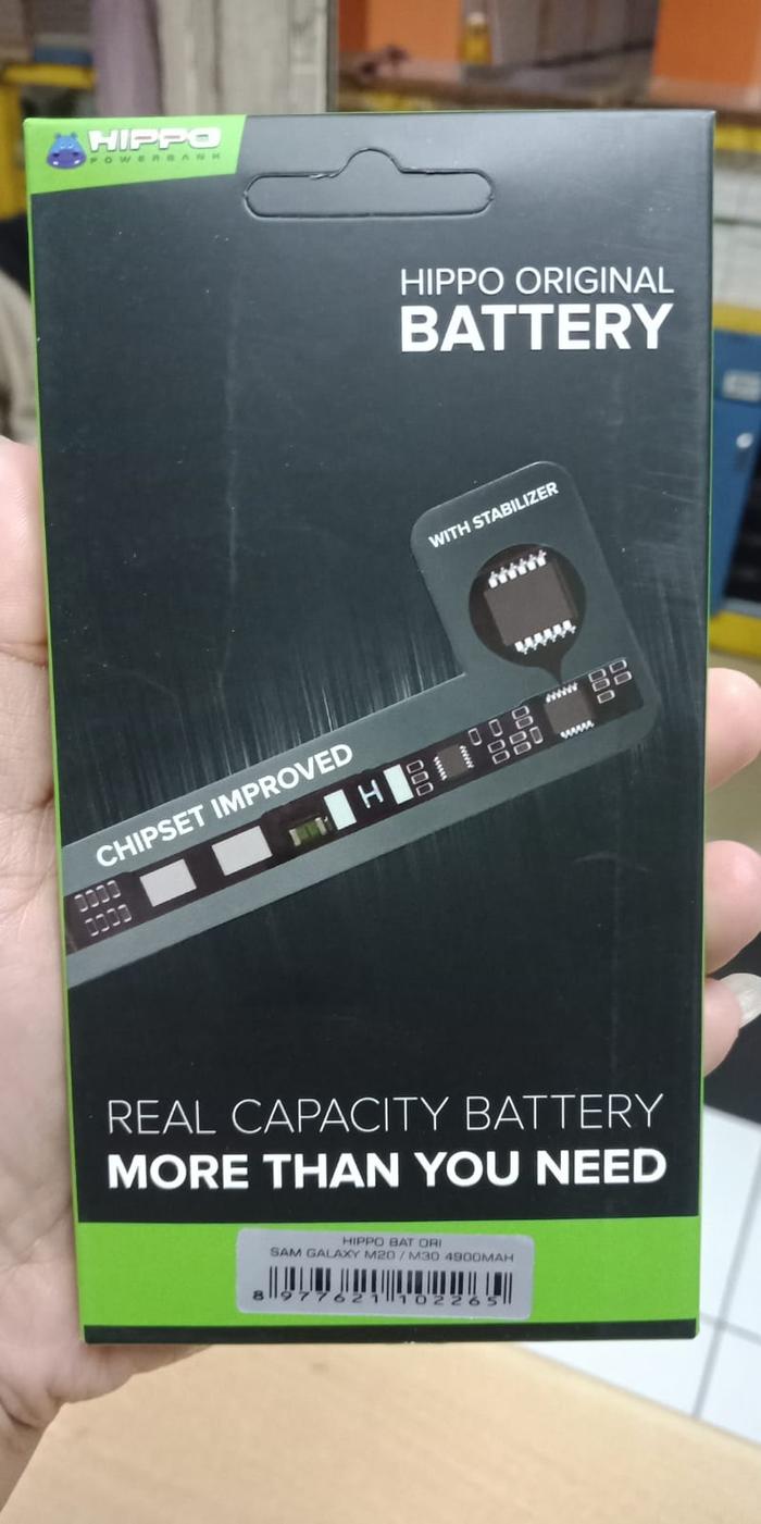 Baterai Hippo Samsung M20 Original Battery Baterai Hippo Samsung M20 M30  Hippo Baterai Samsung Lazada