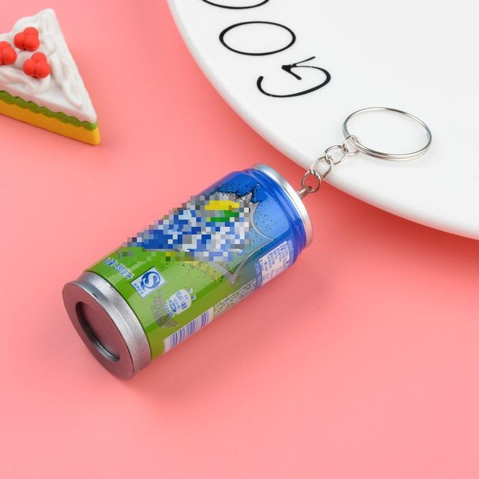 Gambar ESTENIK` (COD) Gantungan Kunci Minuman Kaleng 2 IN 1 Pena Bentuk Minuman Pulpen - SEPRIT dari Estenik undefined 5 Tokopedia