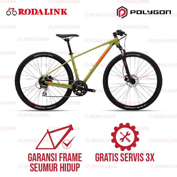 Gambar Polygon Sepeda Perkotaan Hybrid Heist X2 - S dari Rodalink Indonesia undefined Tokopedia