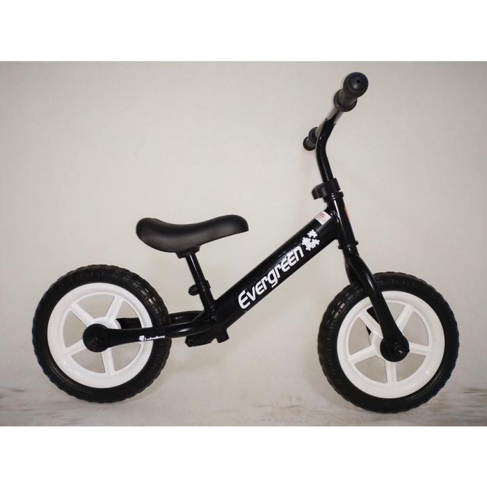 Gambar Sepeda Anak Evergreen SNI COD Pushbike Balance Push bike tanpa pedal - Hitam, Balance Toys dari Sepeda dan Motor Listrik undefined Tokopedia
