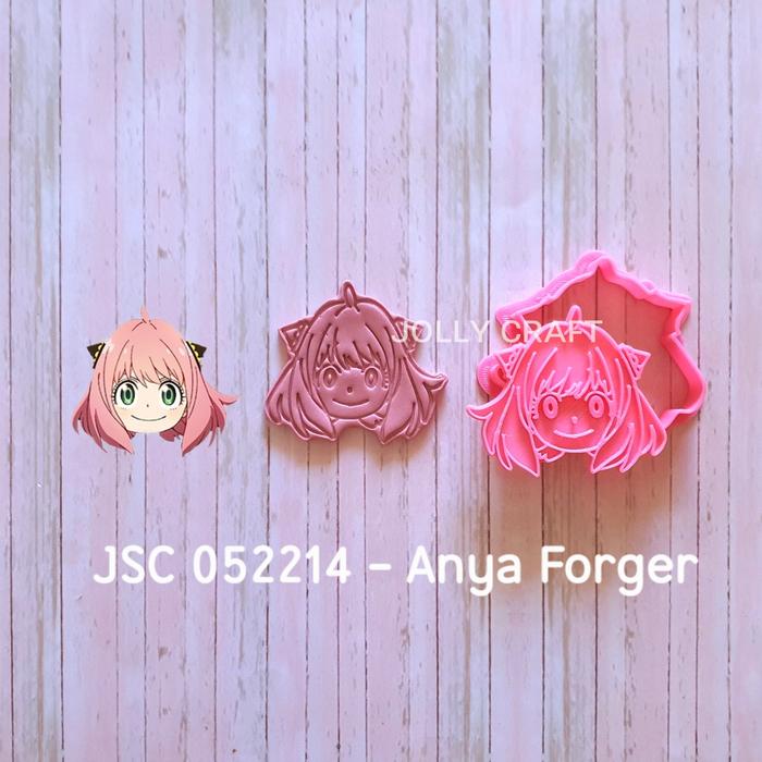 Gambar Cookie cutter SPY X FAMILY - 2. Anya Forger, 6.2 - 6.5 cm dari JollyCraft undefined Tokopedia