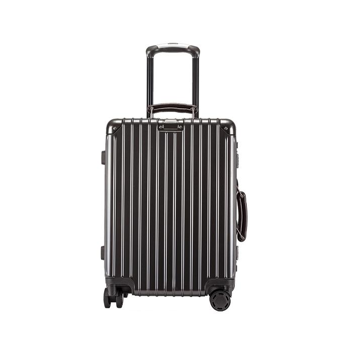 Gambar IUIGA Aluminium Alloy Frame Luggage Ukuran 20/24/26/29 Inch || Koper - Black, 20 Inch dari Toko Isan undefined Tokopedia
