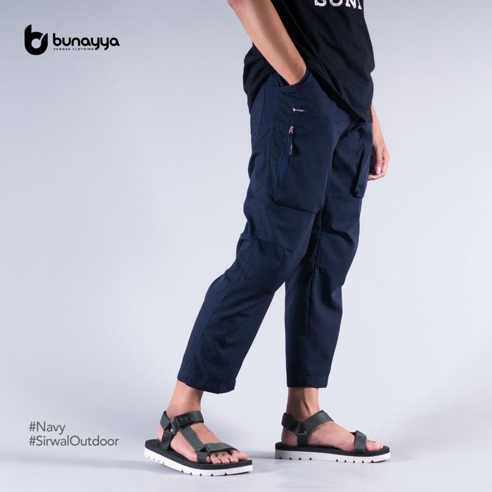 Gambar Bunayya | Sirwal Outdoor | Sirwal Tactical | Sirwal Cargo - Dongker, XL dari Aldafstore_NEW undefined Tokopedia