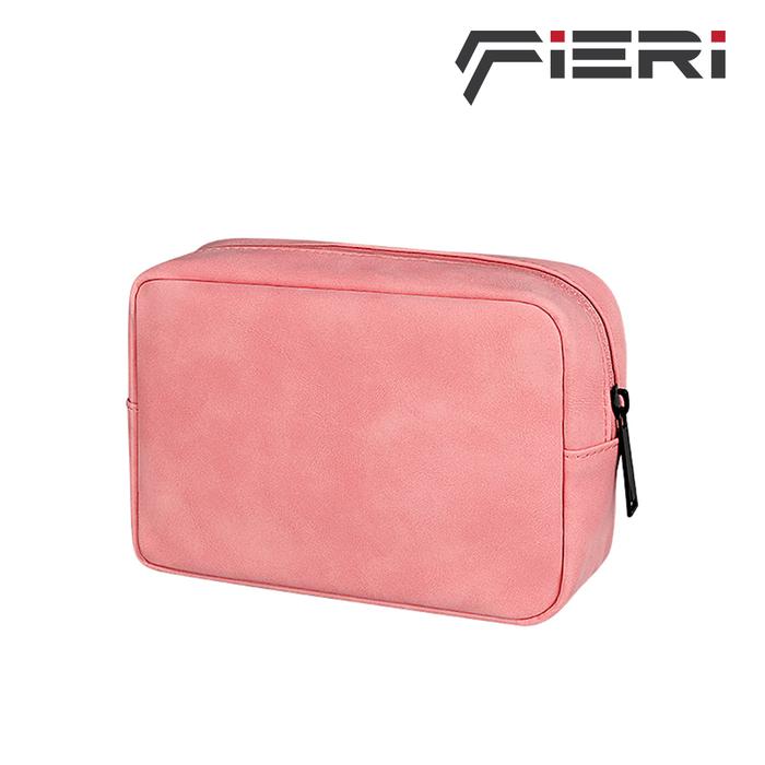 Gambar Fieri Tas Pouch Micro Fleece Waterproof - Gadget Aksesoris Laptop Kabel Travel Organizer - Merah Muda dari iShopHereid undefined Tokopedia