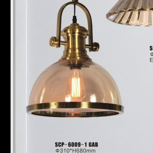 Gambar Lampu Gantung Model Cangkang Art Decor Hias Ruang Tamu 6009 - Muliamas - SCP-6009-1 GAB dari Mulia Mas Lighting_NEW undefined Tokopedia