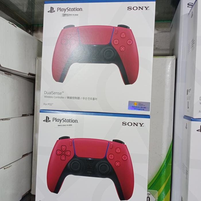 Gambar Stik PS5 DualSense Wireless Controller - cosmic red dari Fun game Mimi Square undefined Tokopedia