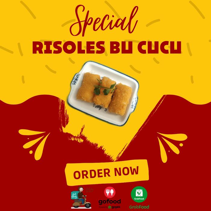 Gambar risoles rogut dari Kue Basah Risoles Bu cucu undefined Tokopedia