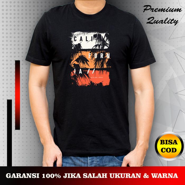 Gambar Baju Kaos T Shirt Distro Pria Cowok Laki Original Keren Kekinian Surf - Hitam, M dari K_store.id undefined Tokopedia