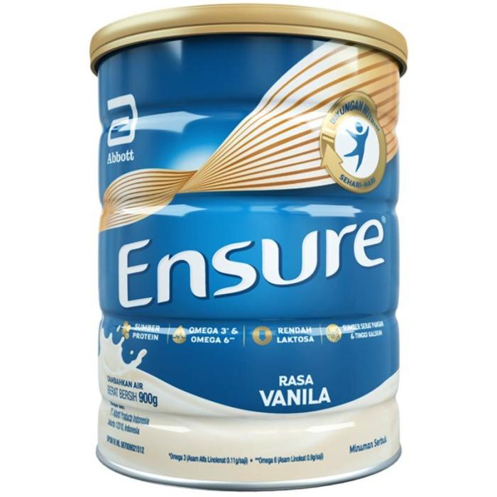 Gambar SUSU ENSURE RASA VANILA 900 GR MEMENUHI NUTRISI UNTUK DEWASA dari Apotek Soya undefined Tokopedia