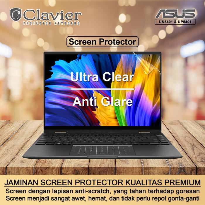 Gambar Screen Protector Anti Gores Asus ZenBook 14 UN5401 UN5401Q UN5401QA - SCREEN GLARE dari Clavier Care undefined Tokopedia