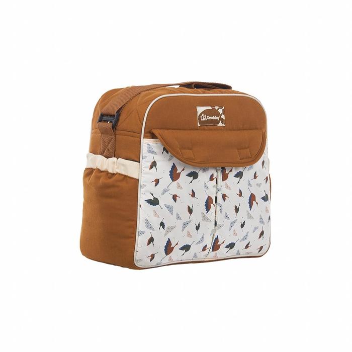 Gambar Snobby Tas Bayi Snobby Medium / Diaper Bag Snobby Medium Swan Series - Swan Coklat M dari AIOVA undefined Tokopedia