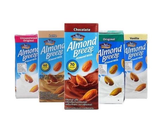 Gambar SUSU ALMOND BREEZE BLUE DIAMOND / 180 ML ALMOND MILK - Vanila dari Elys Foood undefined Tokopedia