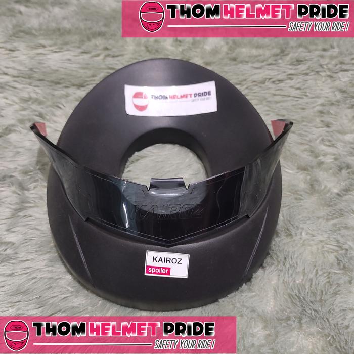 Gambar SPOILER NJS KAIROZ - DARK SMOKE, All Size dari Thom helmet Pride undefined Tokopedia