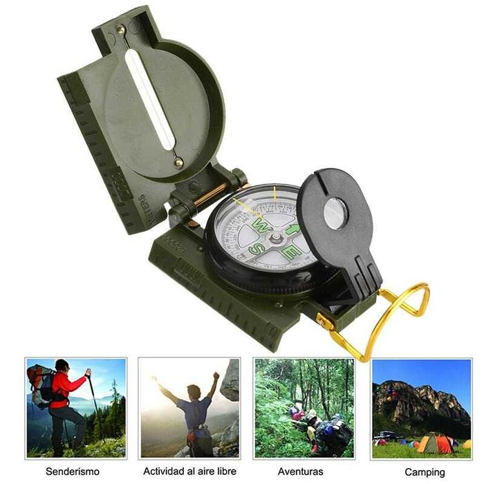 Gambar Kompas Bidik Akurat Militer Tactical Hiking Outdoor Survival Kit Camping - Bidik Reguler dari Surveogear_NEW undefined Tokopedia