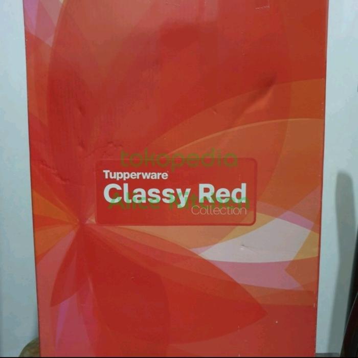 Gambar classy red tupperware dari Kitchen Alice undefined Tokopedia