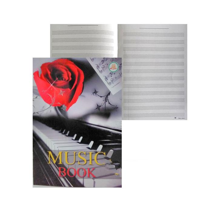 Gambar Buku musik music book buku not balok - 1 pcs dari Bulan Stationery undefined Tokopedia