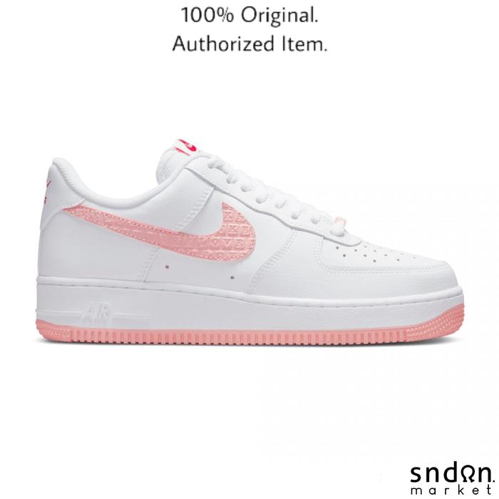 Jual NIKE Air Force '07 Valentine's Day White Pink ORIGINAL BNIB