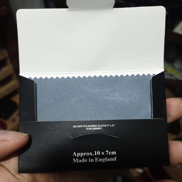 Gambar Kain Pembersih Perhiasan Perak Emas Jewelry Custom Logo - Polos dari Kilau Permata Kotagede undefined Tokopedia