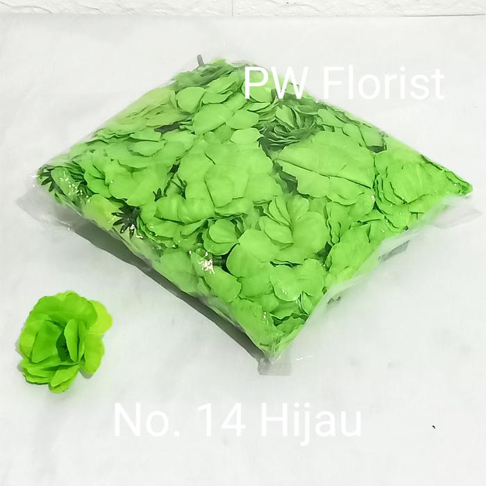 Gambar Bunga Suyok diameter 6 cm - Hijau dari Pwflorist undefined Tokopedia