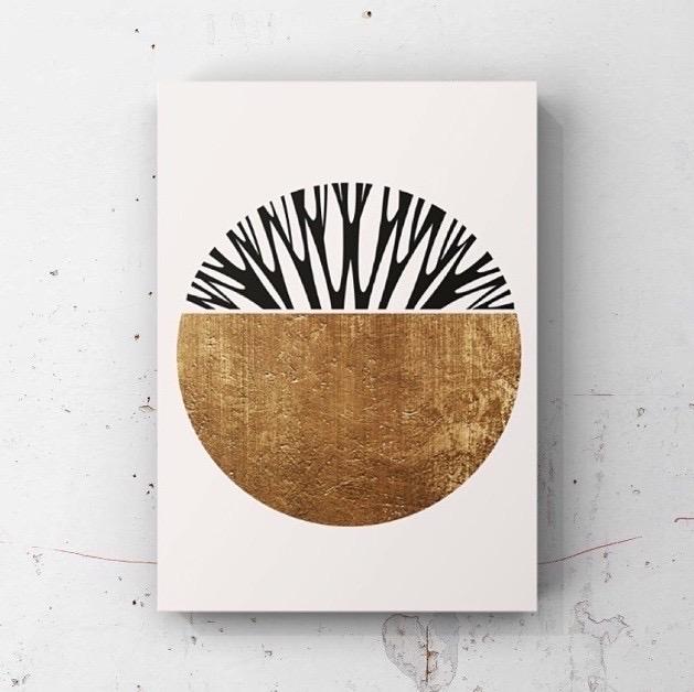 Gambar Dekorasi Ruang Tamu Hiasan Dinding Monstera Bunga Abstrak 12 - Monstera, Premium dari walldecorbdg undefined 5 Tokopedia