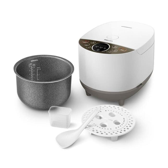 Gambar Philips Digital Rice Cooker 1.8L PUTIH Magicom philip HD 4145 - Putih dari Baliso undefined Tokopedia