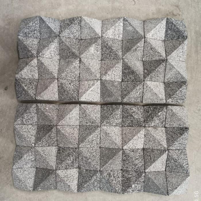 Gambar Wall Cladding Batu Alam Mozaic Diamond Hiasan Dinding Home Decor - lavastone dari Stone Depot - Terramix undefined Tokopedia