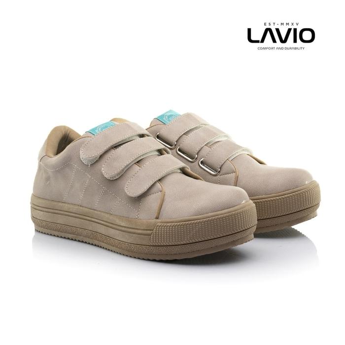 Gambar SEPATU CEWEK SNEAKERS KOREA WANITA RINGAN DAN KEREN PRINZA ORCHID - BEIGE, 40 dari Lavio Original Store undefined Tokopedia