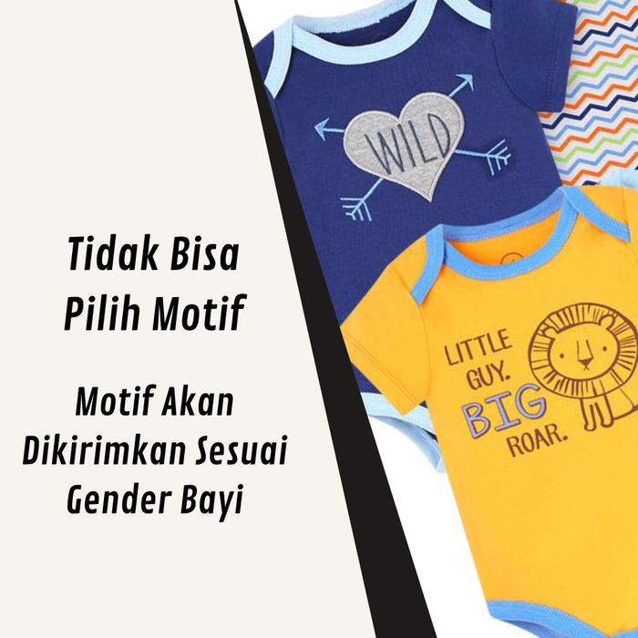Gambar Wakakids Jumpsuit Bayi Bodysuit Jumper Pendek Anak Usia 3 - 18 Bulan - Boy, 3 M dari Wakakids undefined Tokopedia