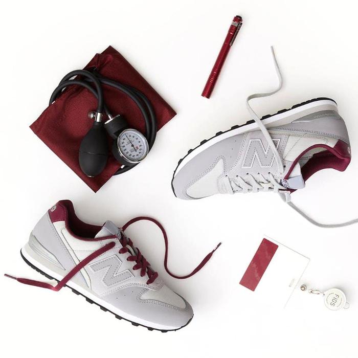 Jual NEW BALANCE 996 x FIGS GREY MAROON 