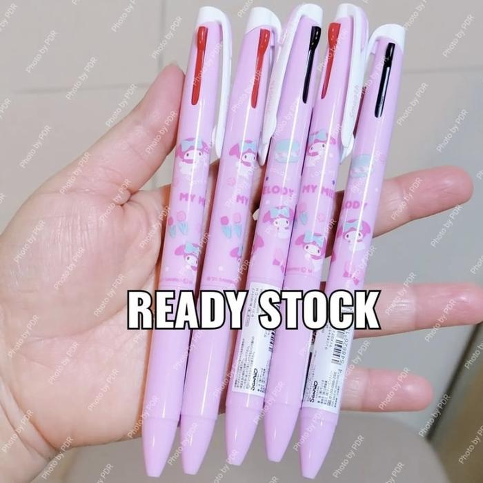 Gambar Pulpen Pen 2 Warna Sanrio Original - My Melody dari KittyofLife_NEW undefined Tokopedia