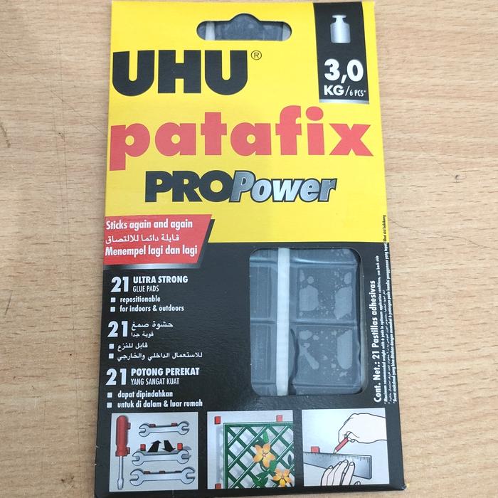 Gambar Accessories Hotwheels Glue tack UHU Patafix Pro Power - 21 Potong dari HPZ Store undefined Tokopedia