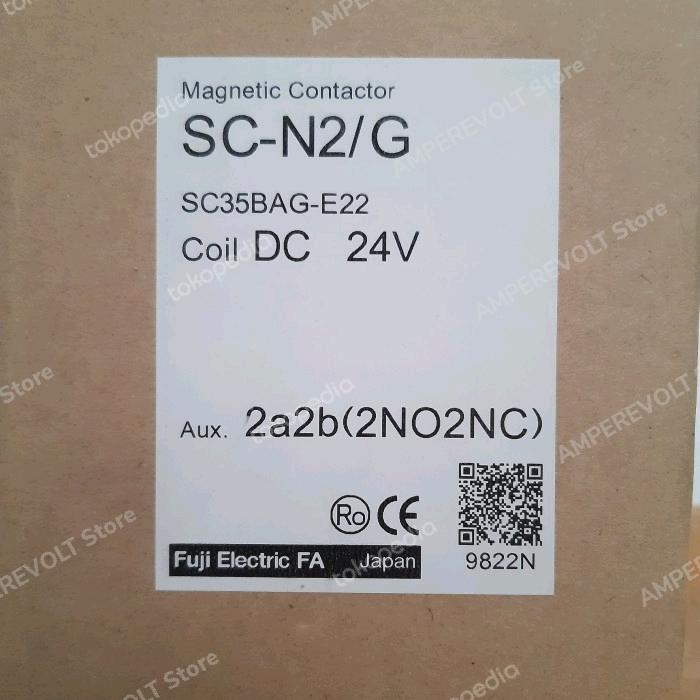 Jual Magnetic contactor SC-N2/G 24Vdc 2a 2b - Jakarta Pusat ...