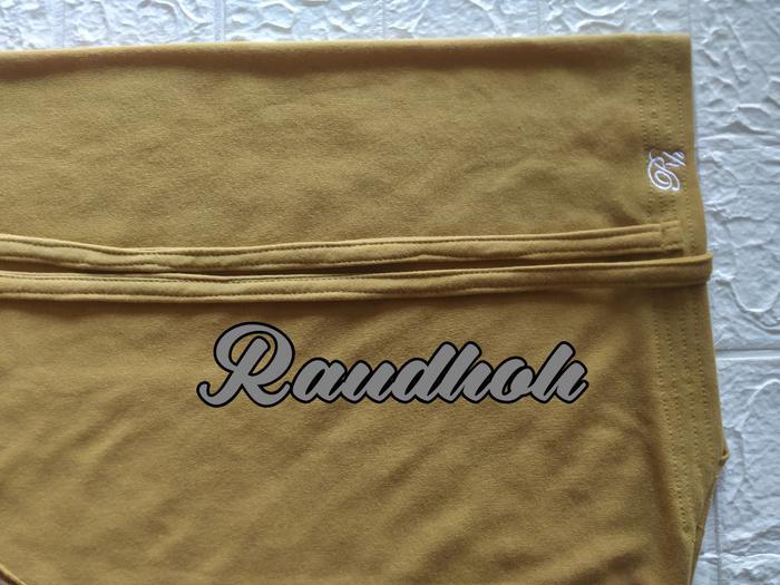 Gambar HIJAB INSTAN TANPA PET/HIJAB BERGO/JILBAB TANPA PET/KERUDUNG BERGO - KUNYIT, XXL dari HIJAB RAUDHOH undefined Tokopedia