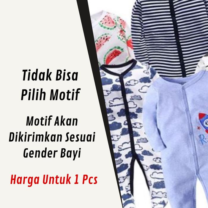 Gambar Wakakids Sleepsuit Piyama Bayi Jumper Panjang Anak Usia 3 - 12 Bulan - Boy, 9 M dari Wakakids undefined Tokopedia