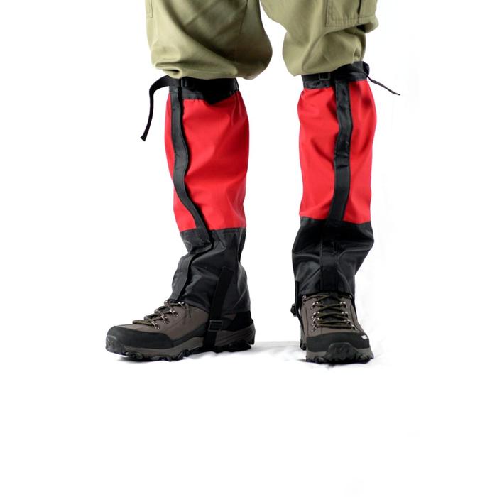 Gambar Gaiter Bogaboo Waterproof - Pelindung Sepatu Gunung Hiking - Geiter - Merah dari OutdoorGrosir undefined Tokopedia